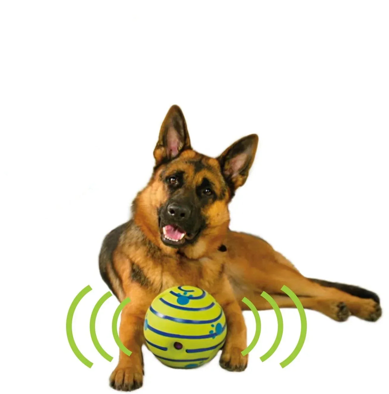 Pelota Interactiva "Wobble Wag" (Brilla en la Oscuridad y Hace Sonido)