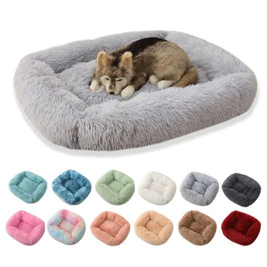 Cama de Felpa Ultra Suave para Mascotas (Tipo Nido)